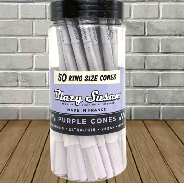 Blazy Susan King Size Pre-Rolled Cones 50ct Jar Best Price
