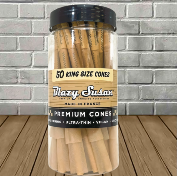 Blazy Susan King Size Pre-Rolled Cones 50ct Jar Best Price