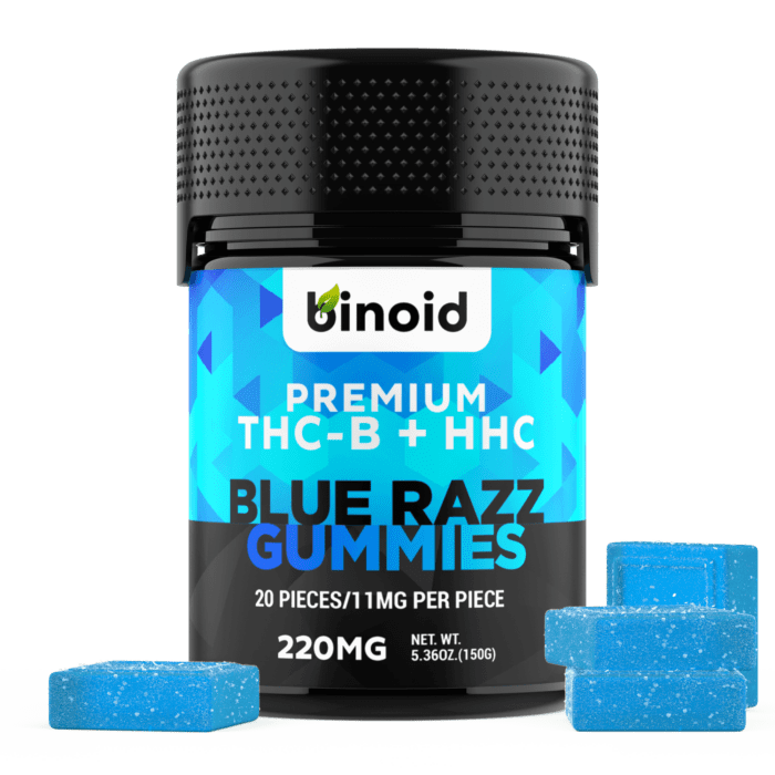 THC-B + HHC Gummies – Blue Razz (RELEASE SALE) Best Price