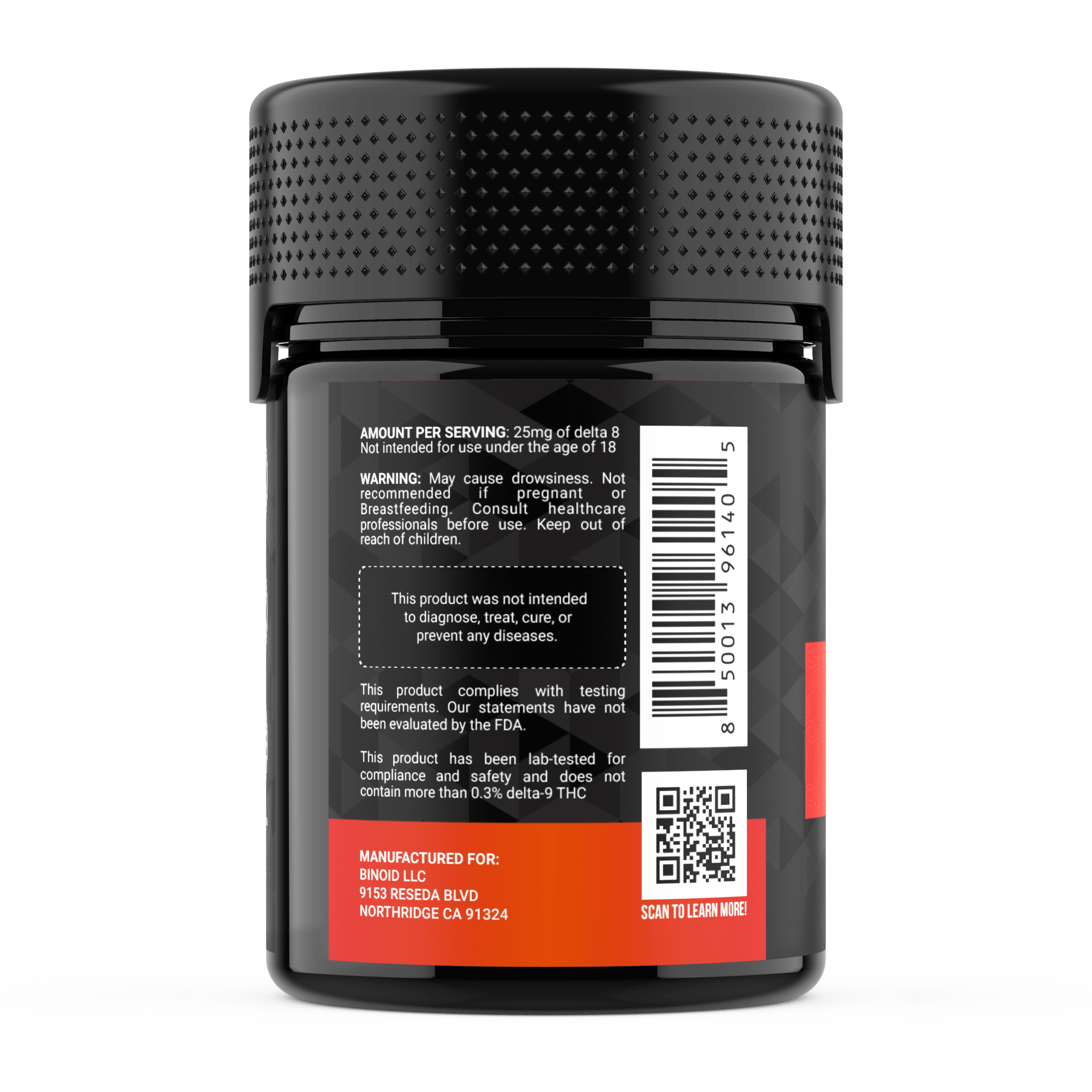 Binoid Delta 8 THC Gummies - Strawberry Bliss Best Price