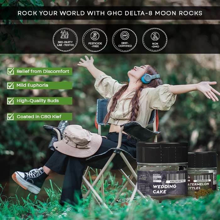 Green Herbal Care GHC Delta-8 Moon Rocks Best Price