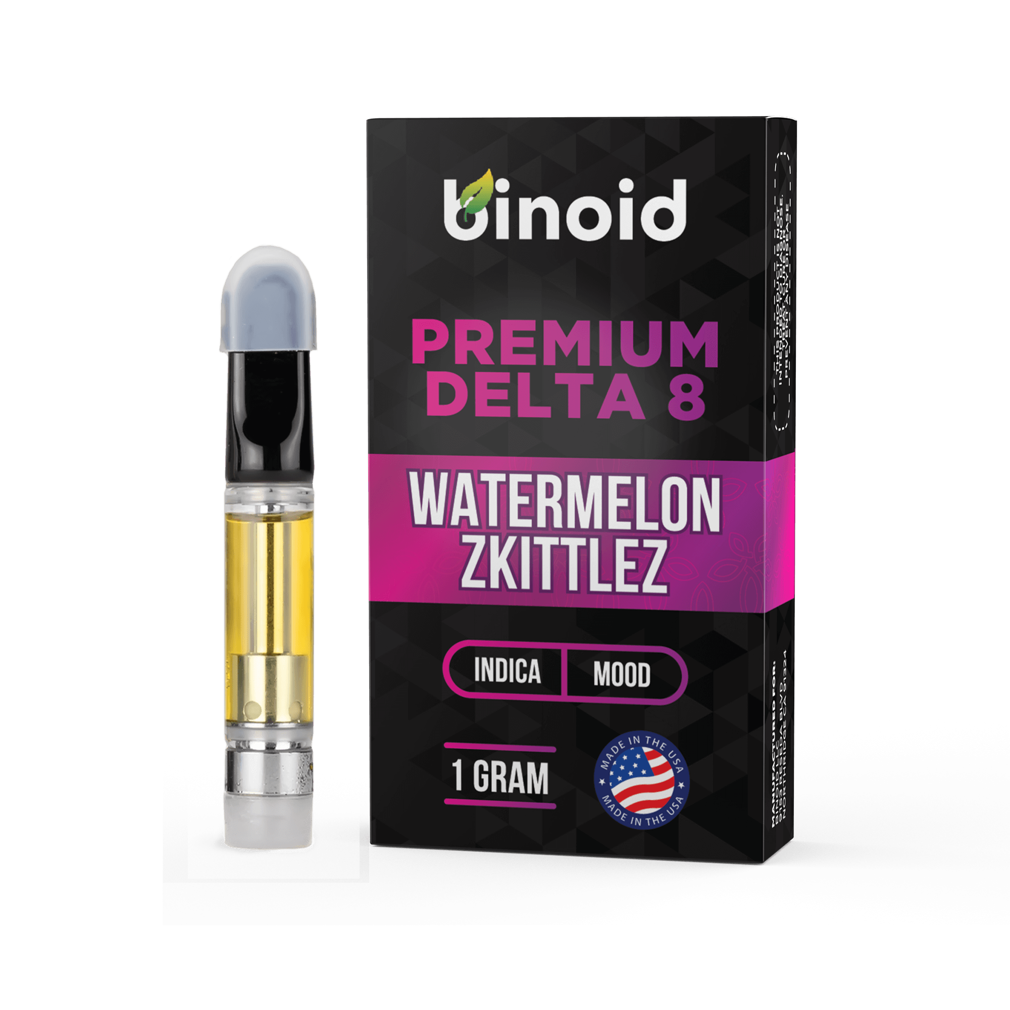 Binoid Delta 8 THC Vape Cartridge - Watermelon Zkittlez Best Price