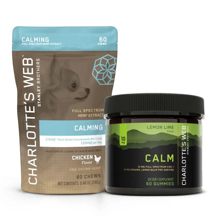 Calming Pet Chews + Calming CBD Gummies | Charlotte's Web Best Price