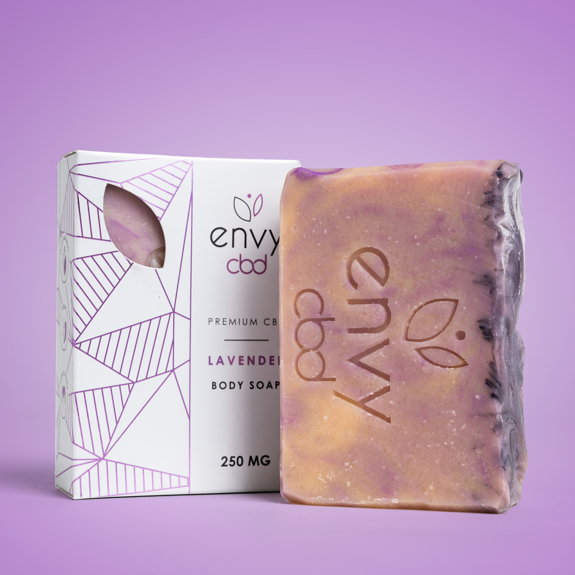 Envy CBD – Body Soap Bar 250MG Broad Spectrum CBD Topical Best Price