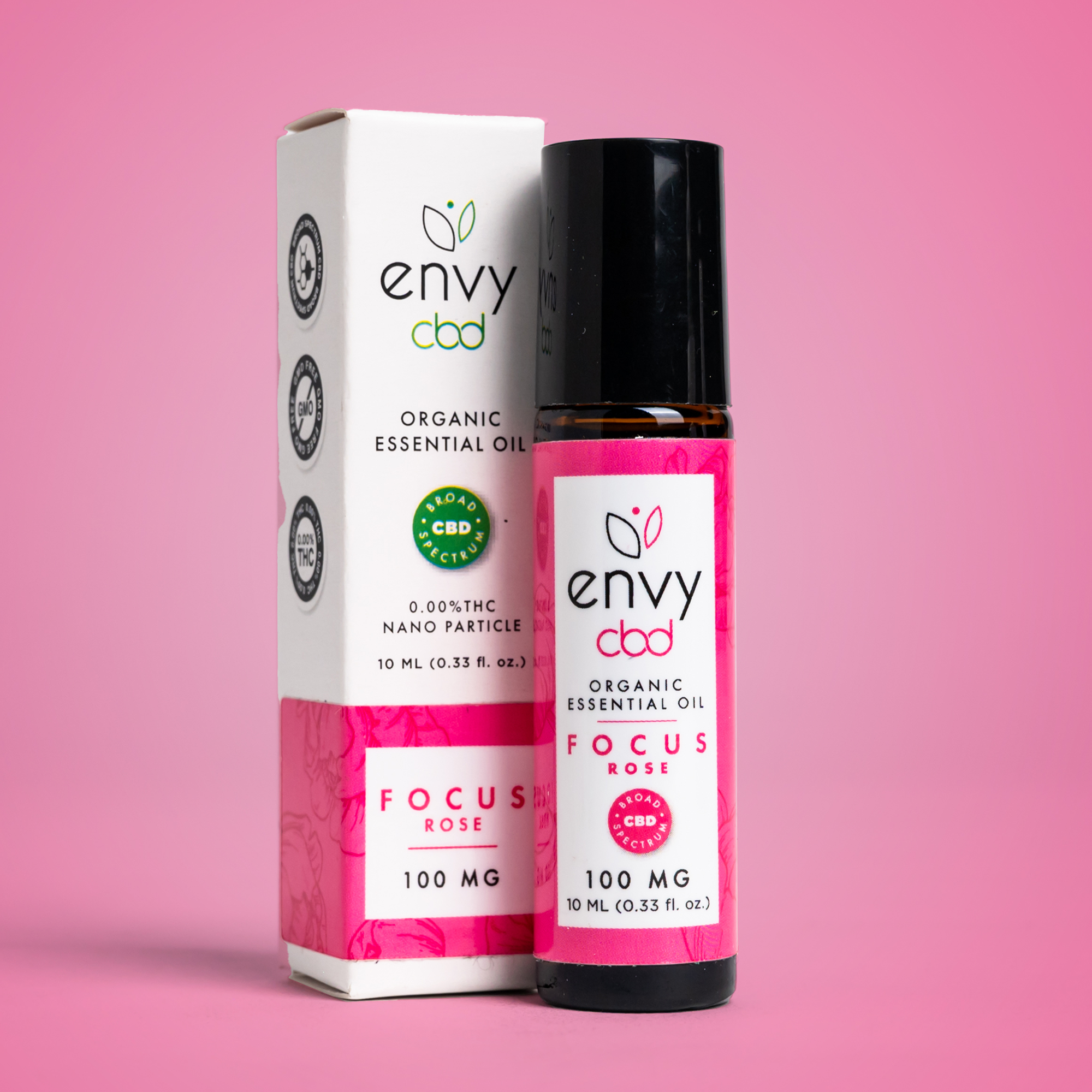 Envy CBD – Essential Oil Roll-On 100MG Broad Spectrum CBD Topical Best Price