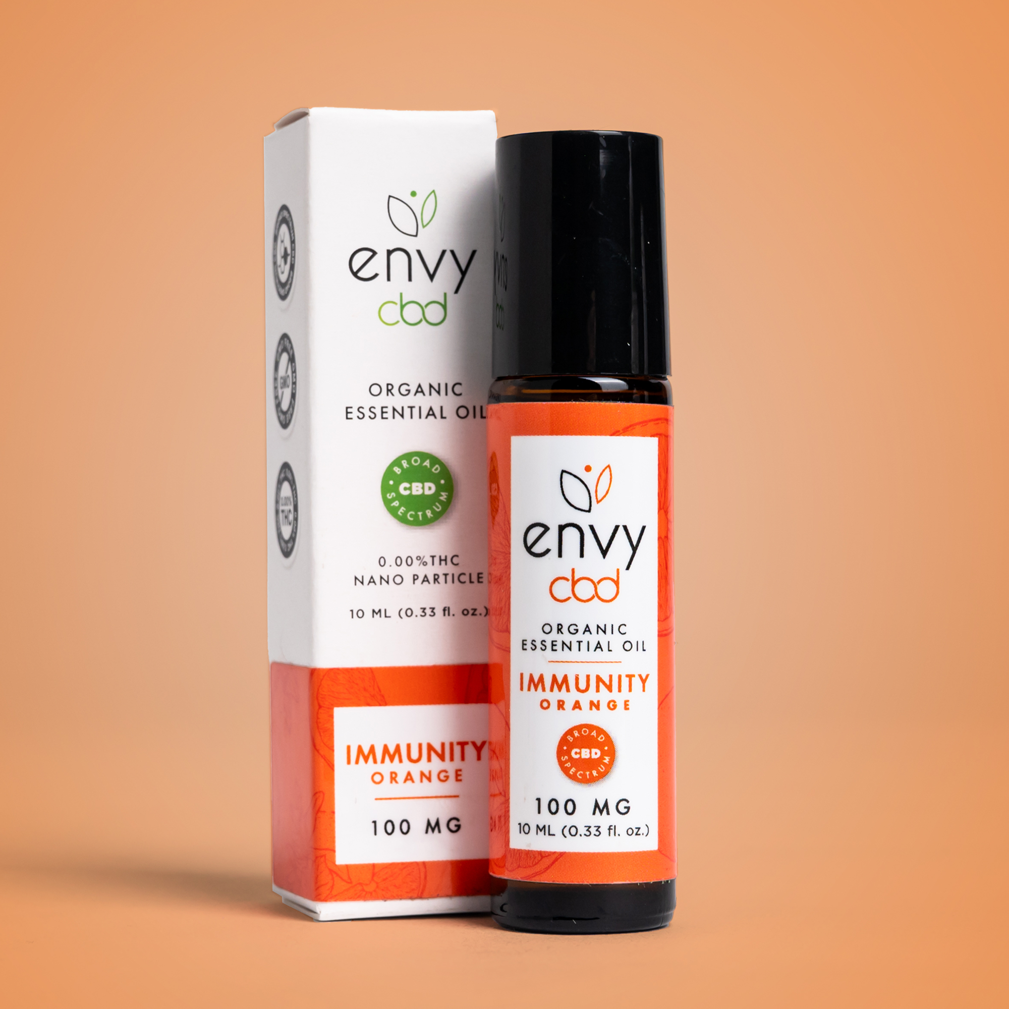 Envy CBD – Essential Oil Roll-On 100MG Broad Spectrum CBD Topical Best Price