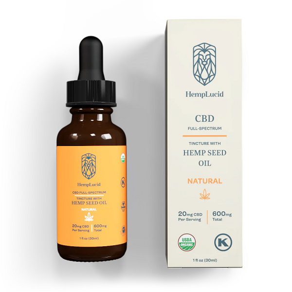 Organic Hemplucid Full-Spectrum Hemp Seed Oil 30ml Best Price