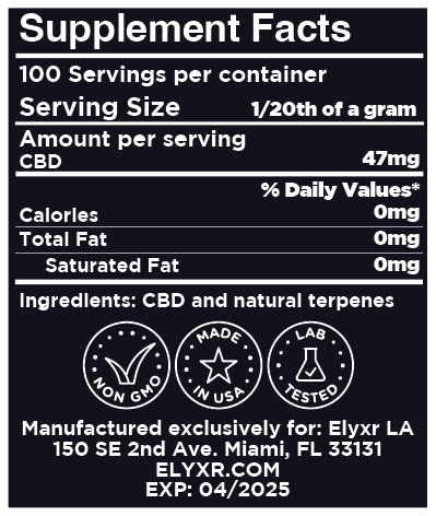 Elyxr CBD Dabs (Crumble) Best Price