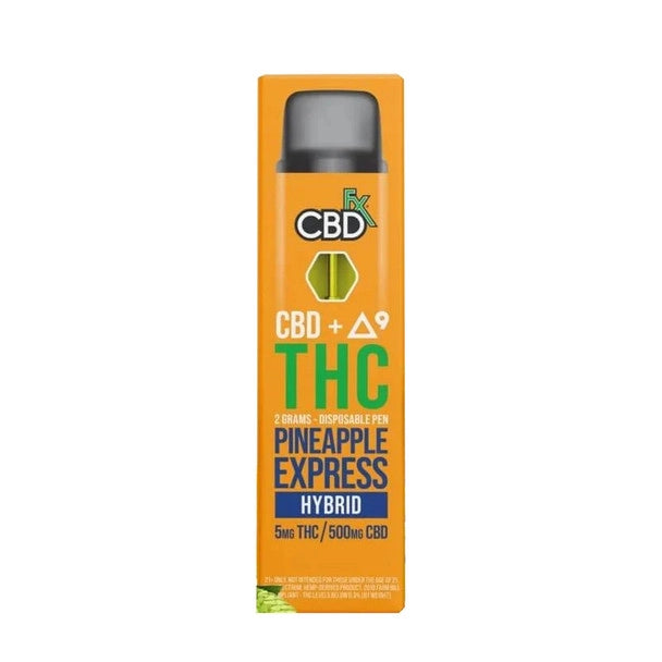 CBD Vape Pen - Pineapple Express Hybrid CBD + Delta 9 Disposable - 2 Grams - By CBDfx Best Price