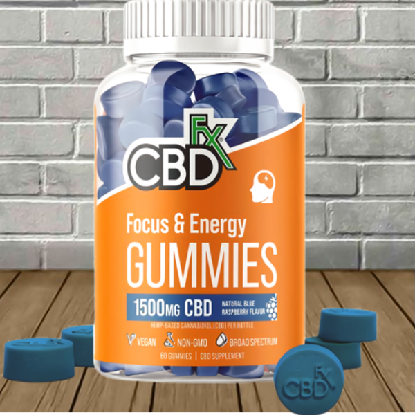 CBDfx Focus & Energy Gummies 1500mg Best Price