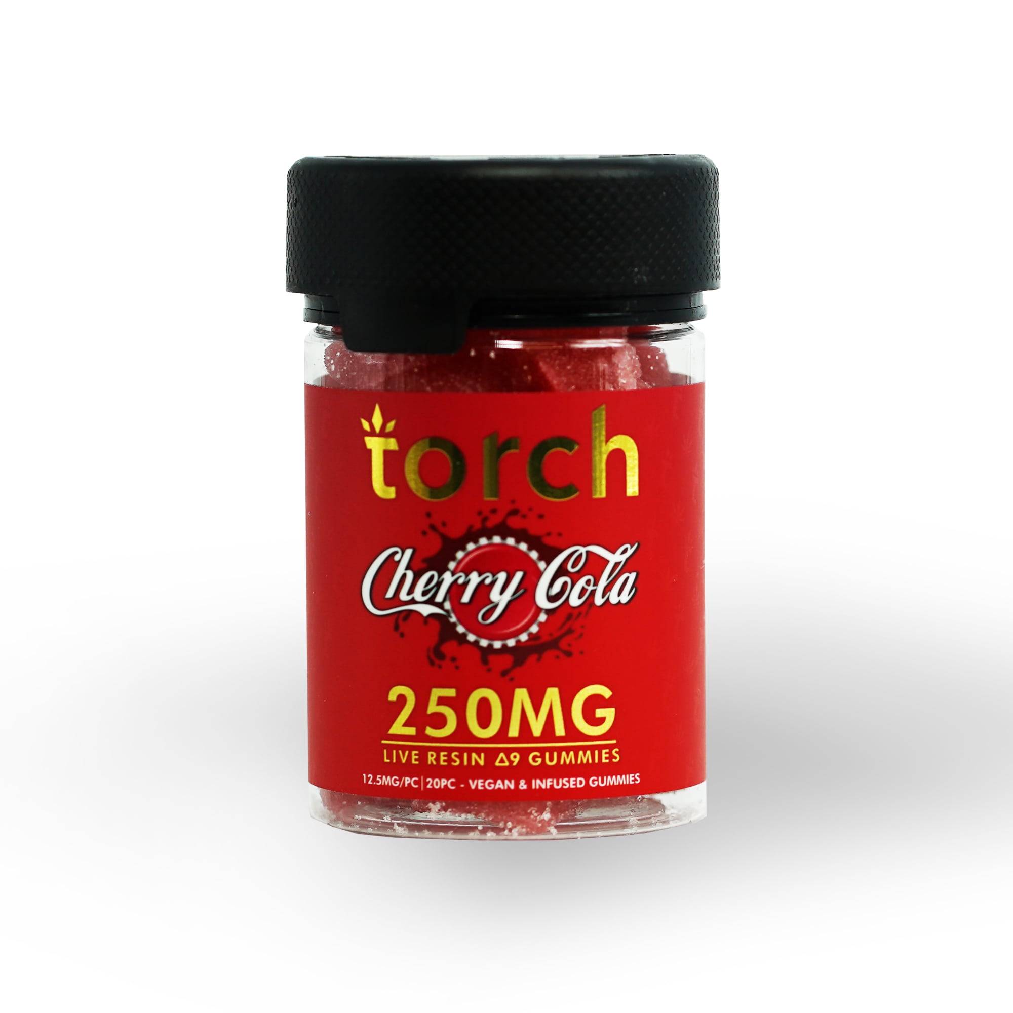 Torch Cherry Cola 12.5mg Live Resin Delta 9 Gummies (20pc) Best Price