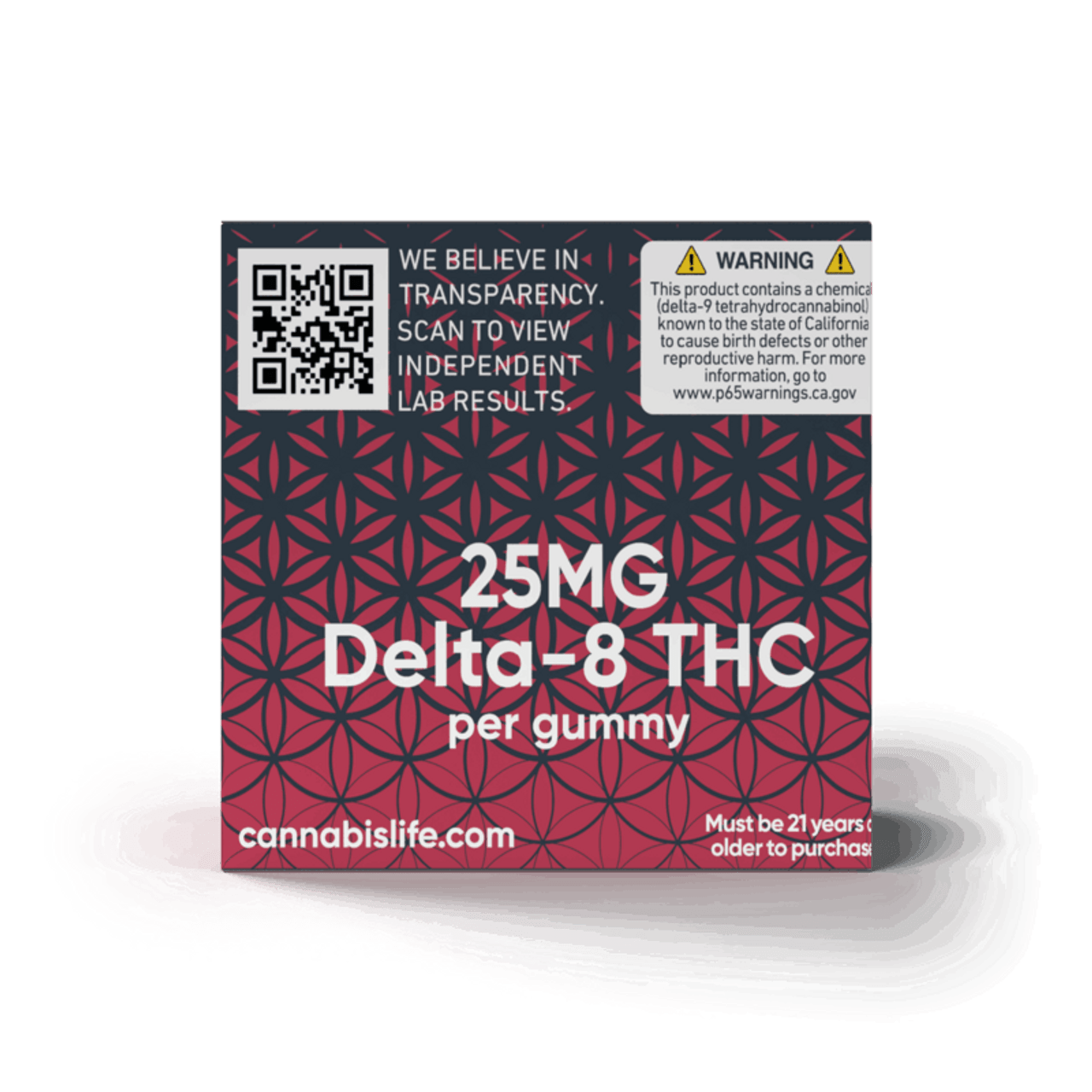 Cannabis Life PINK PARADISE DELTA-8 GUMMIES - (30CT) 750MG Best Price