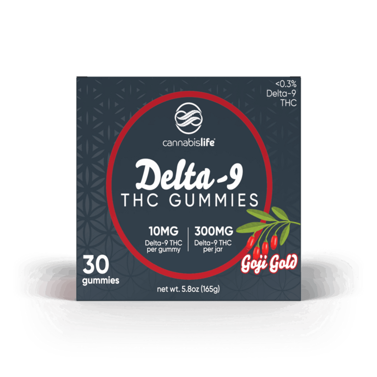 Cannabis Life GOJI GOLD DELTA-9 GUMMIES - (30CT) 300MG Best Price