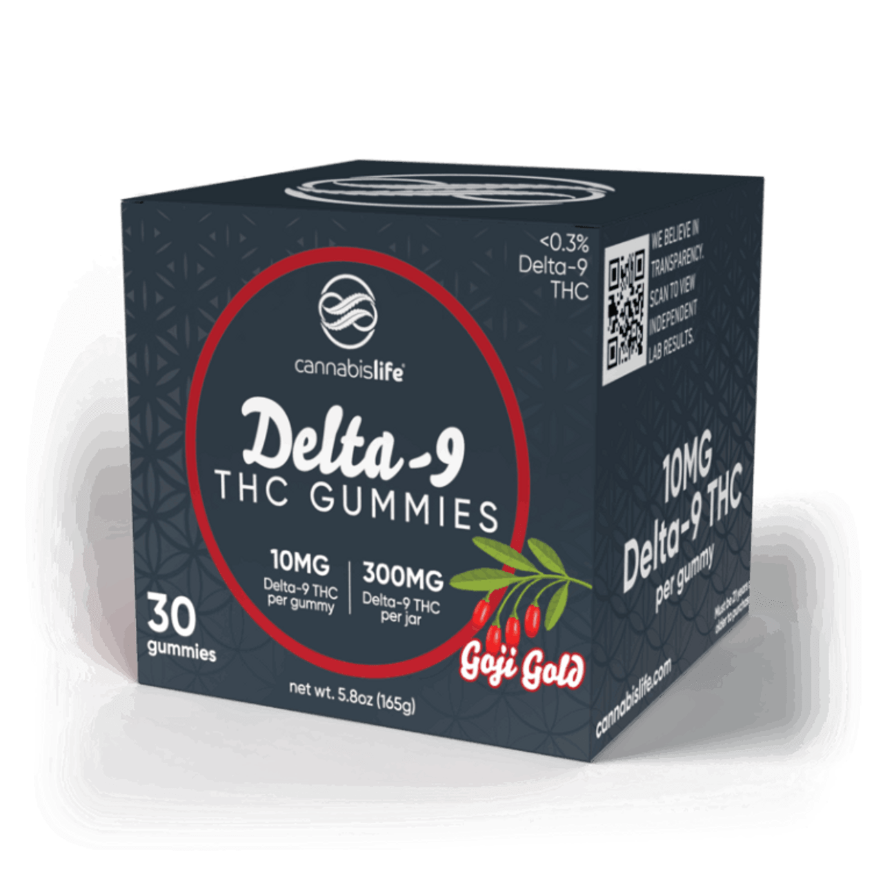 Cannabis Life GOJI GOLD DELTA-9 GUMMIES - (30CT) 300MG Best Price