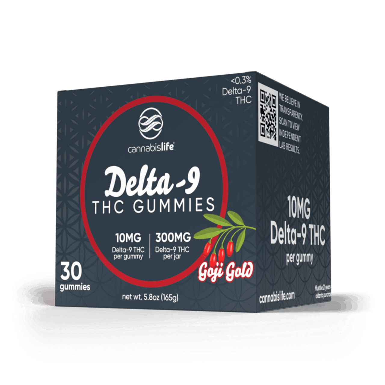 Cannabis Life GOJI GOLD DELTA-9 GUMMIES - (30CT) 300MG Best Price
