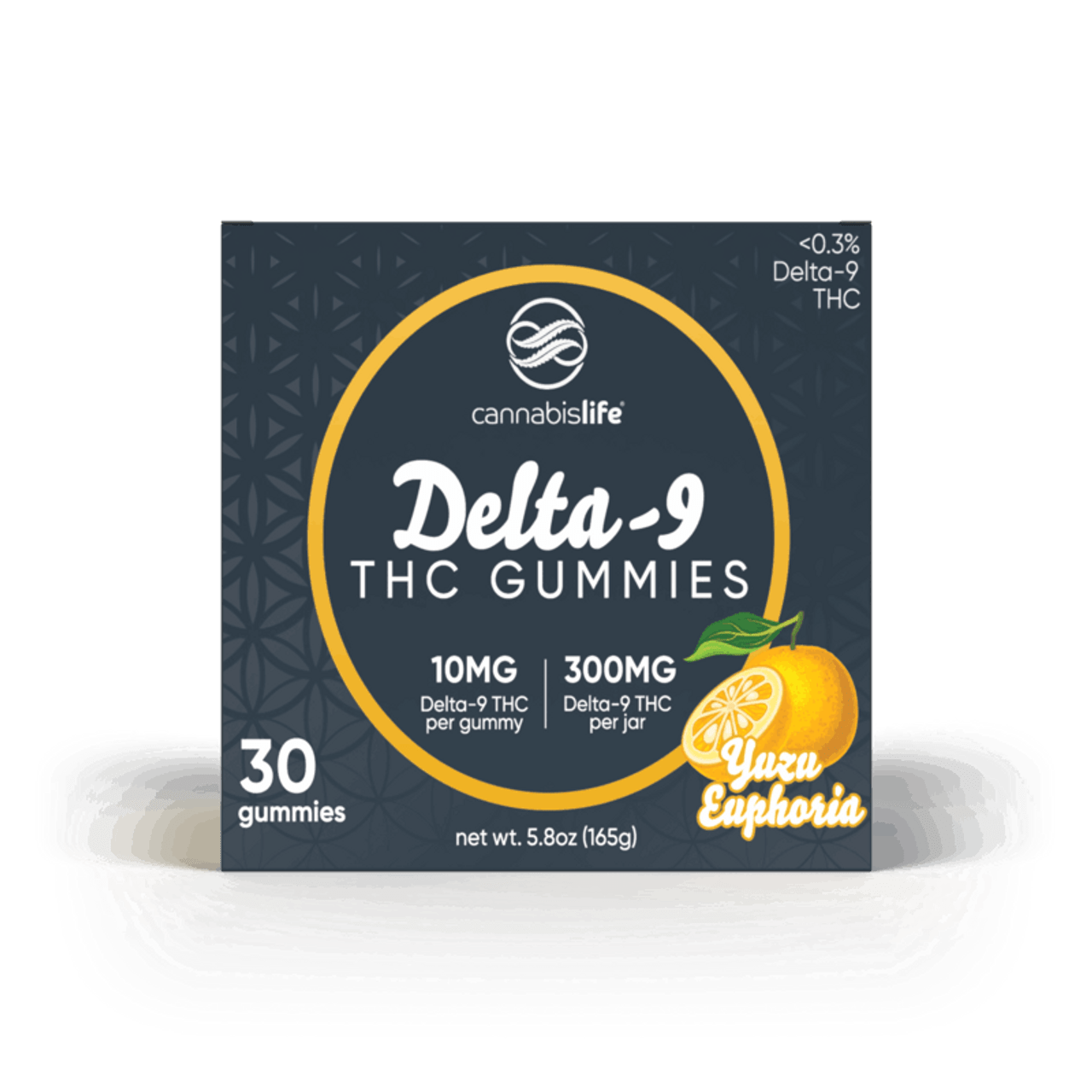 Cannabis Life YUZU EUPHORIA DELTA-9 GUMMIES - (30CT) 300MG Best Price