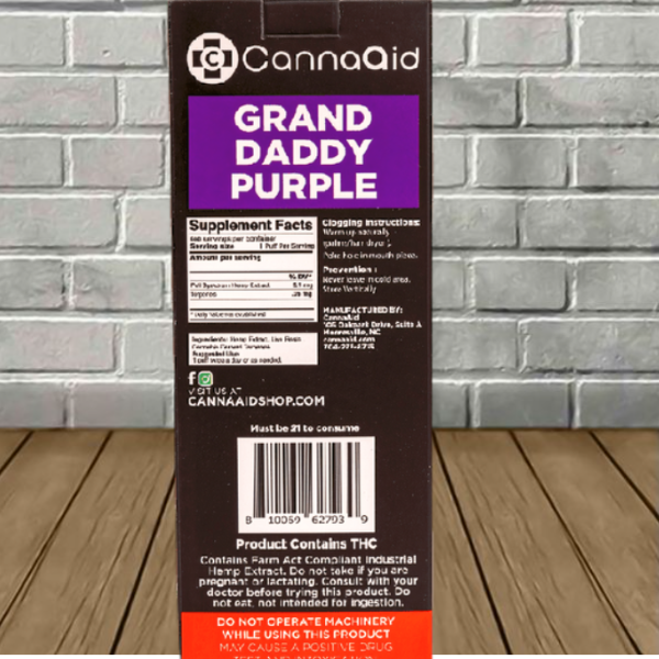 CannaAid Giga Blend Glass Disposable 3ml Best Price
