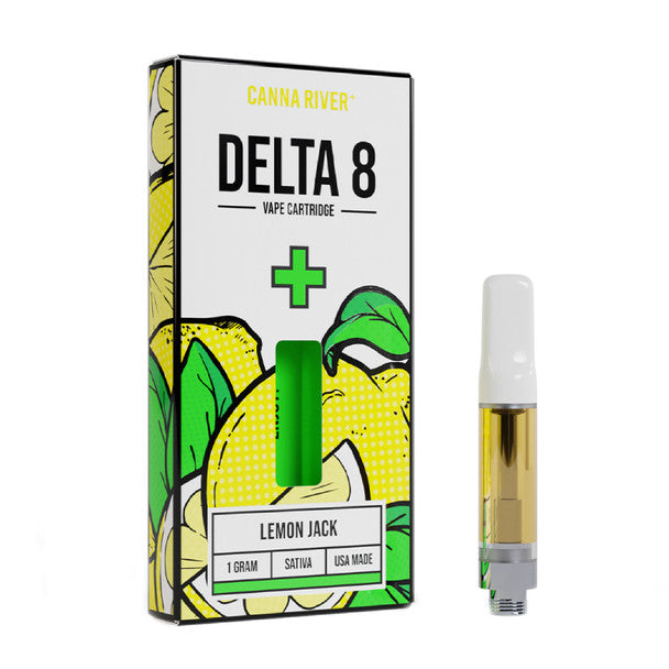 Canna River Delta 8 Vape - Cartridge - Lemon Jack - 1g Best Price