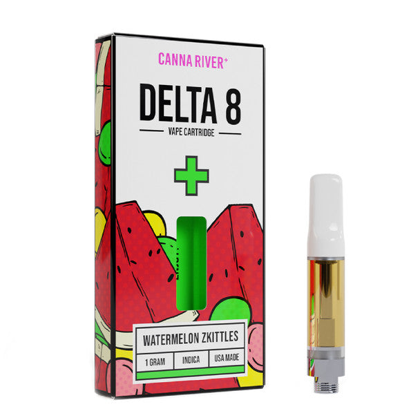 Canna River Delta 8 Vape - Cartridge - Watermelon Zkittles - 1g Best Price
