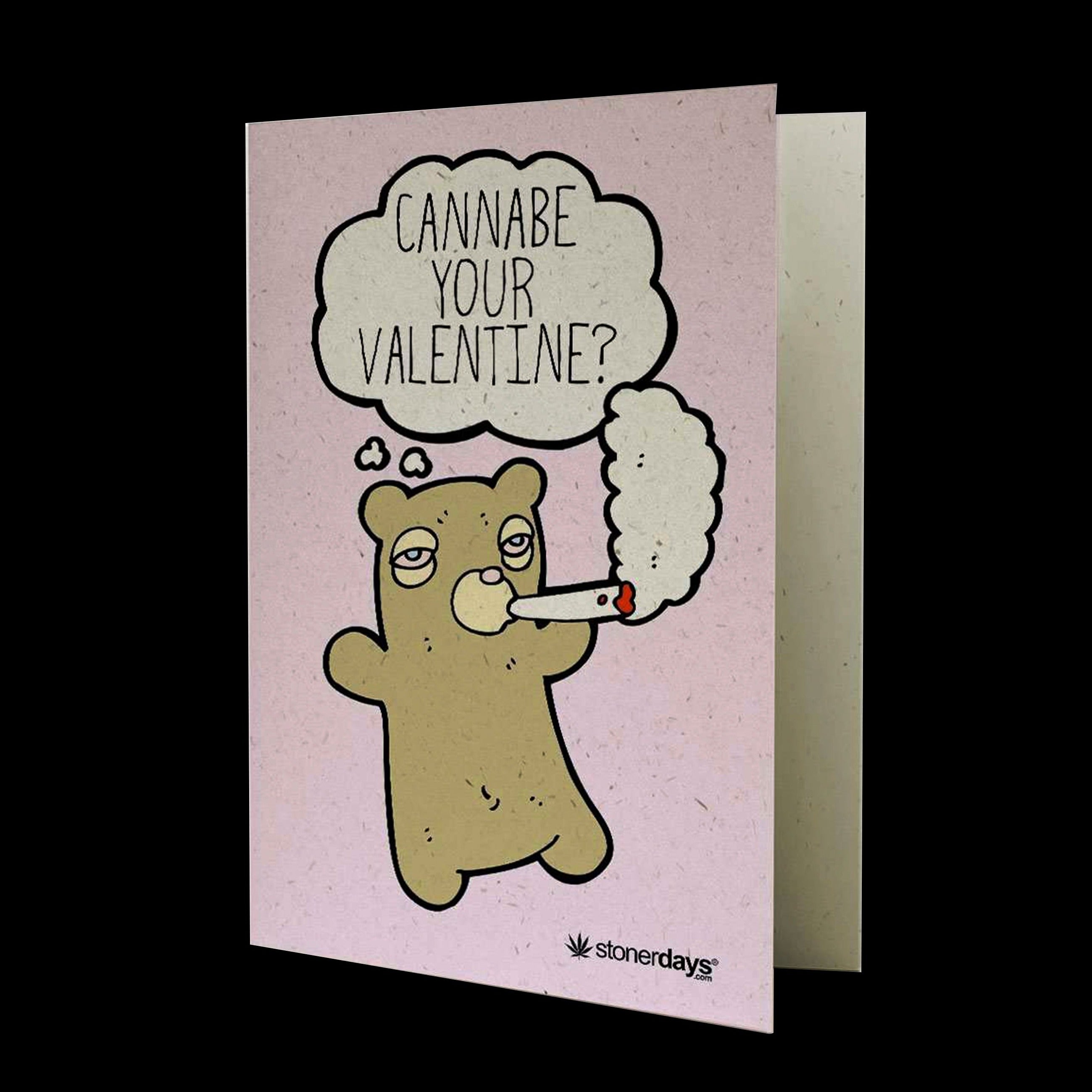 StonerDays Cannabe Your Valentine Hemp Valentine's Day Card Best Price