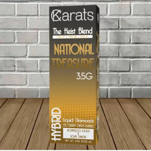 Carats Heist Blend Liquid Diamonds Disposable 3.5g Best Price