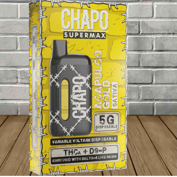 Chapo Extrax Supermax THCa + D9-P Disposable 5g Best Price