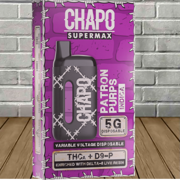Chapo Extrax Supermax THCa + D9-P Disposable 5g Best Price