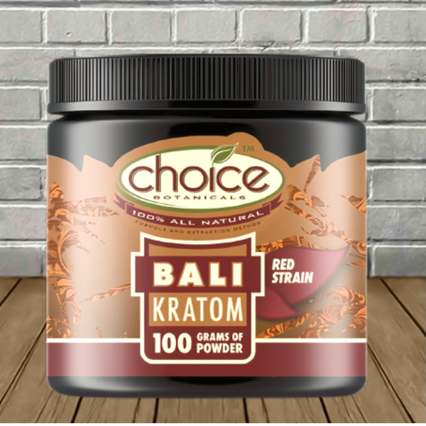 Choice Botanicals Red Bali Kratom Powder Best Price
