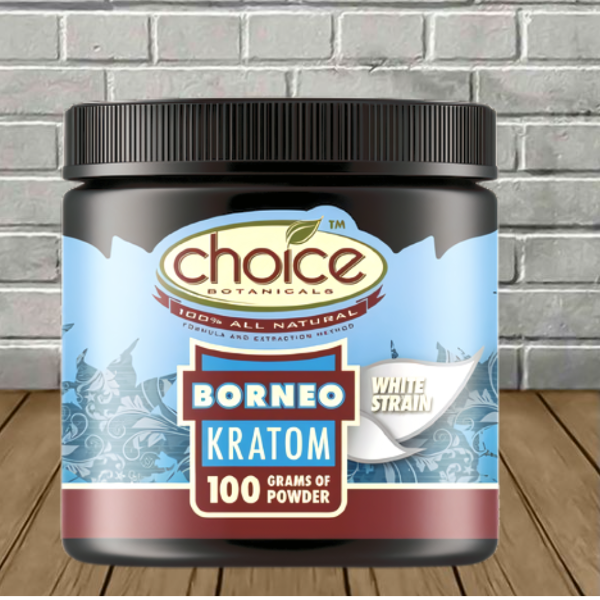 Choice Botanicals White Borneo Kratom Powder Best Price