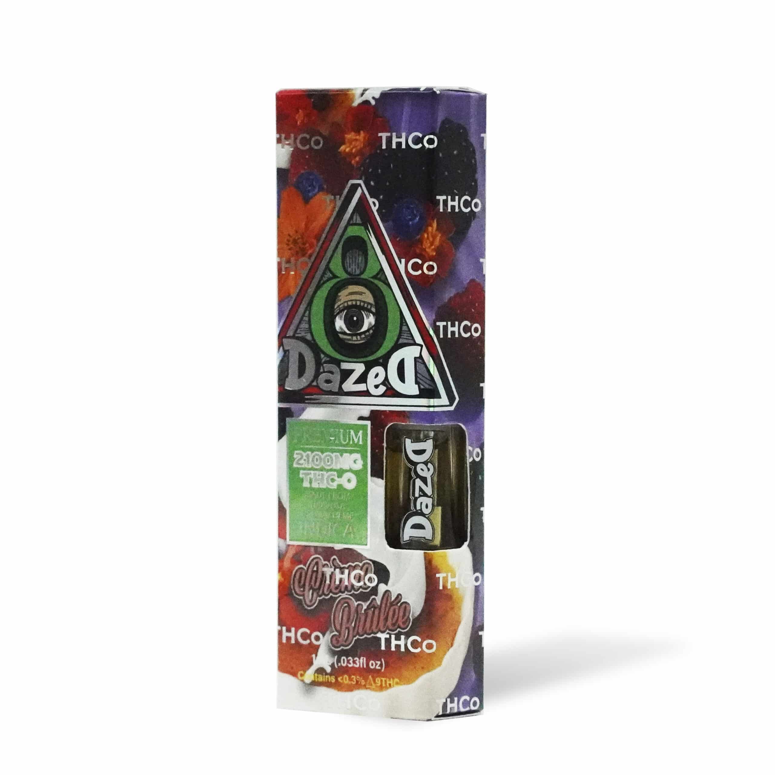 DazeD8 Creme Brulee Delta 8 THC-O Cartridge (2.1g) Best Price