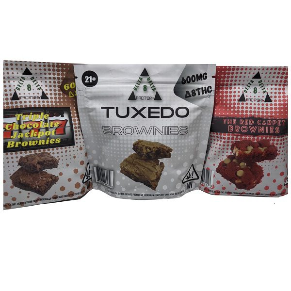 Delta-8 THC Brownies 600mg Best Price