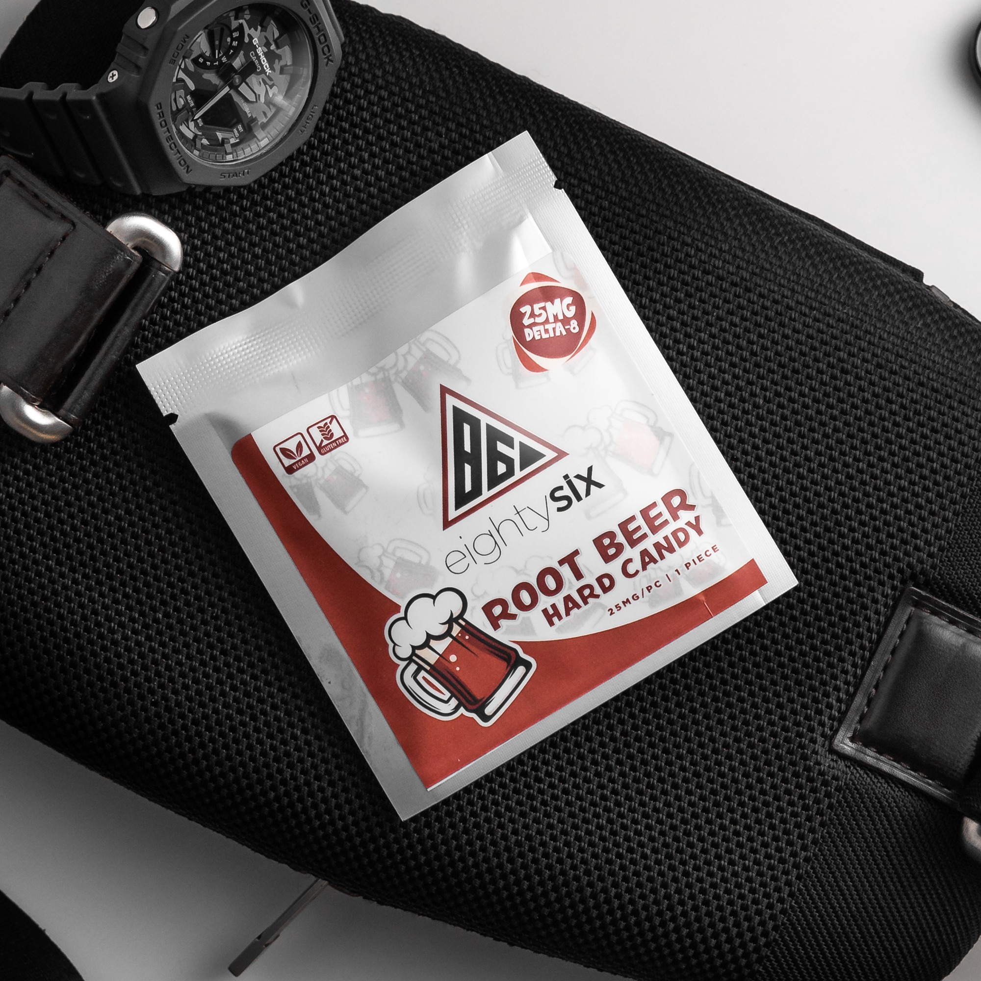 Eighty Six Root Beer 25MG – Delta-8 THC Hard Candy Best Price