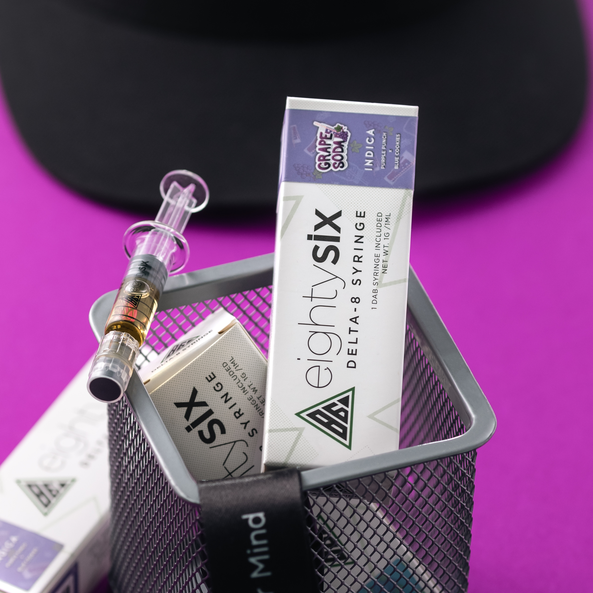 Eighty Six Grape Soda (Purple Punch) Delta-8 THC Syringe Best Price