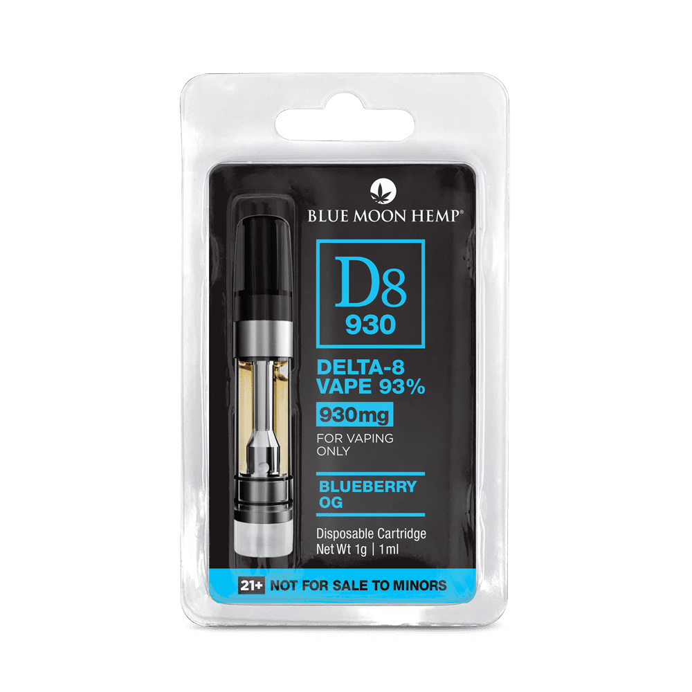Blue Moon Hemp Delta 8 Vape Cartridge 930mg Best Price