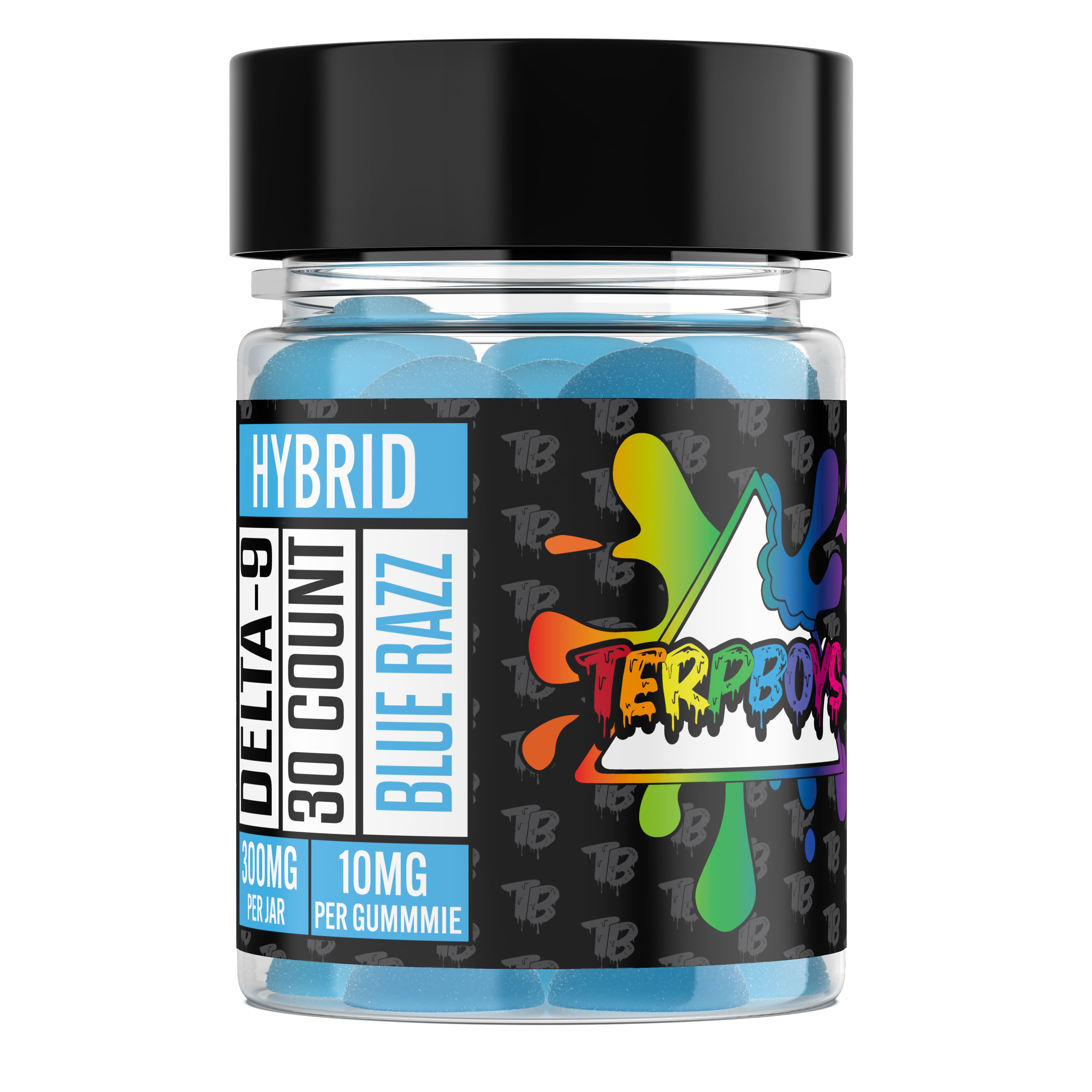 TerpBoys 10mg Delta 9 Gummies Blue Razz Hybrid Best Price