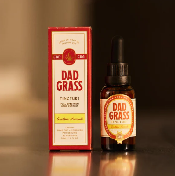 Dad Grass Goodtime Formula CBD + CBG Tincture Best Price