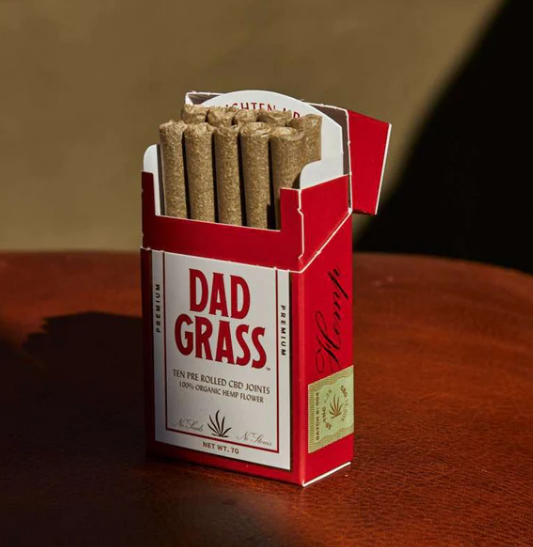 Dad Grass Hemp CBD Pre Rolled Joints 10 Pack Best Price