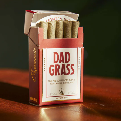 Dad Grass Hemp CBD Pre Rolled Joints 5 Pack Best Price