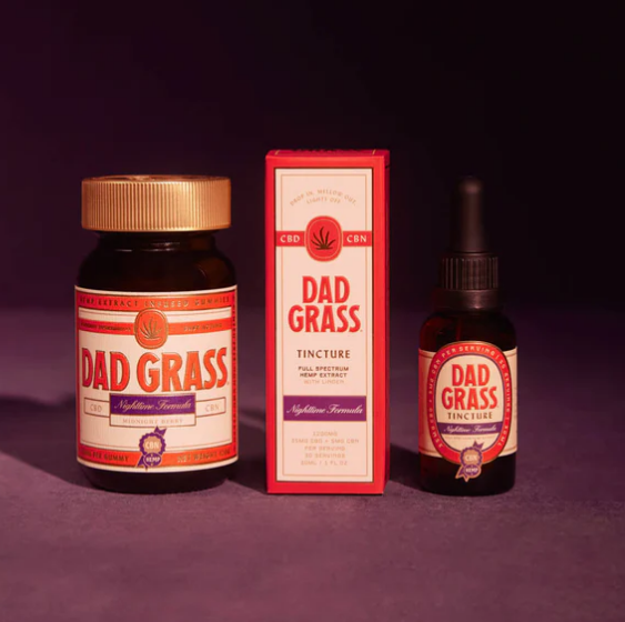 Dad Grass Nighttime Formula Tincture + Gummies Bundle Best Price