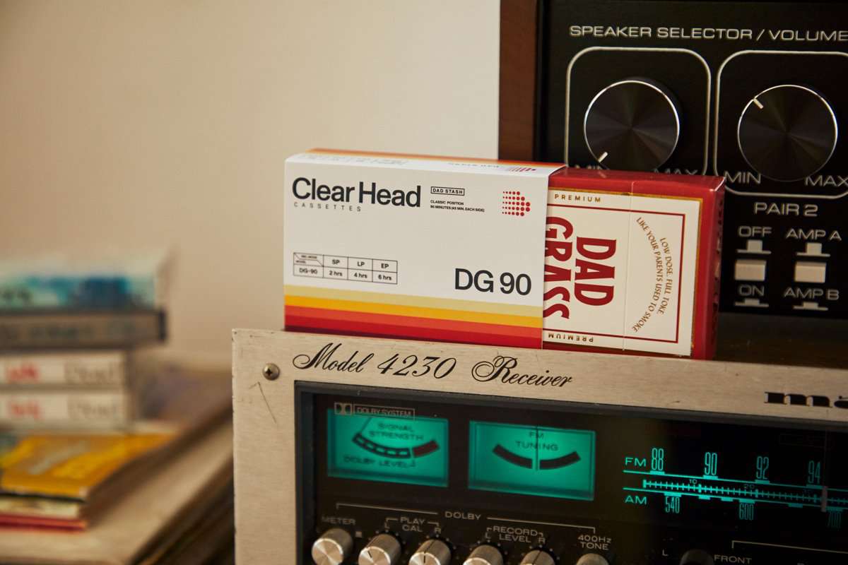 Dad Grass Clear Head Cassettes 5 Pack Dad Stash Best Price