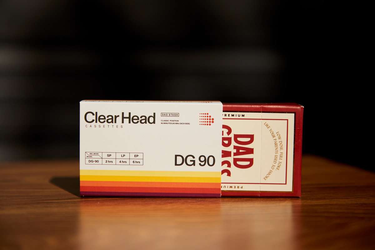 Dad Grass Clear Head Cassettes 5 Pack Dad Stash Best Price