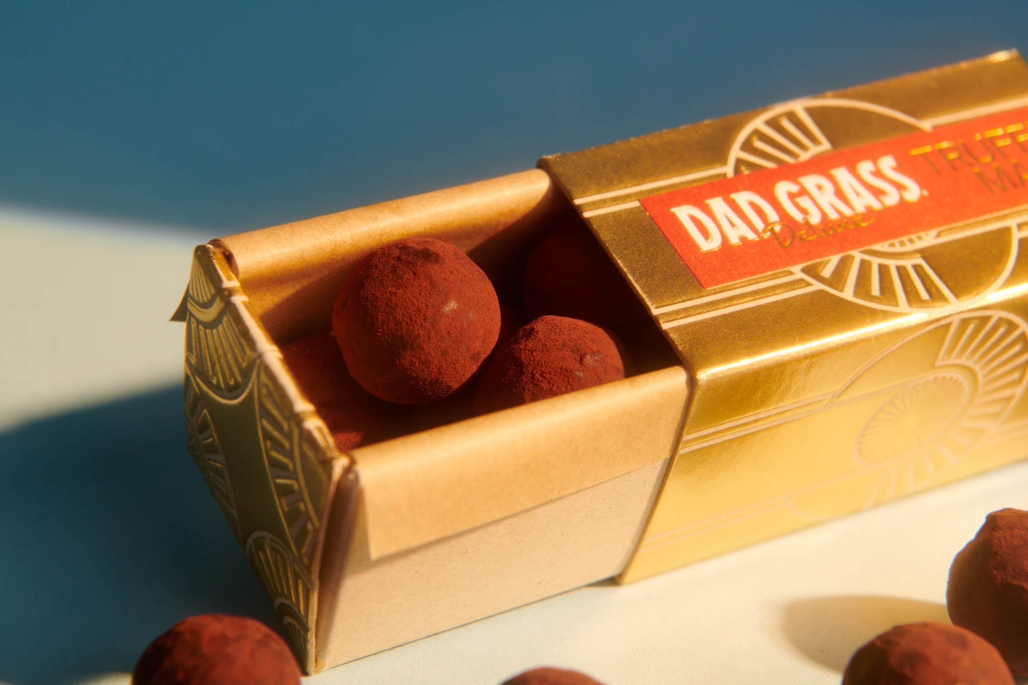 Dad Grass Deluxe X Truffle Man THC + CBD Salted Caramel Truffies Best Price