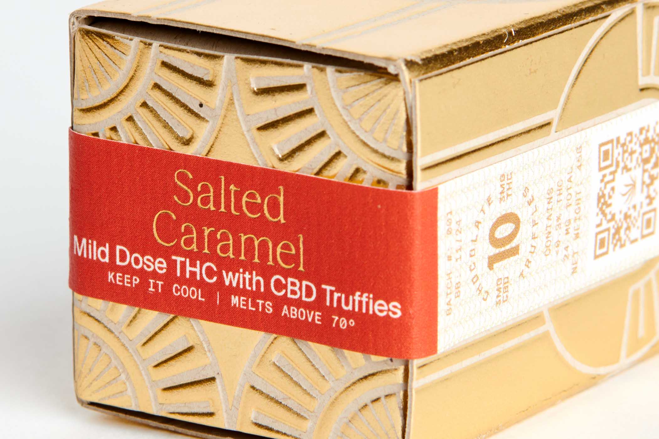 Dad Grass Deluxe X Truffle Man THC + CBD Salted Caramel Truffies Best Price