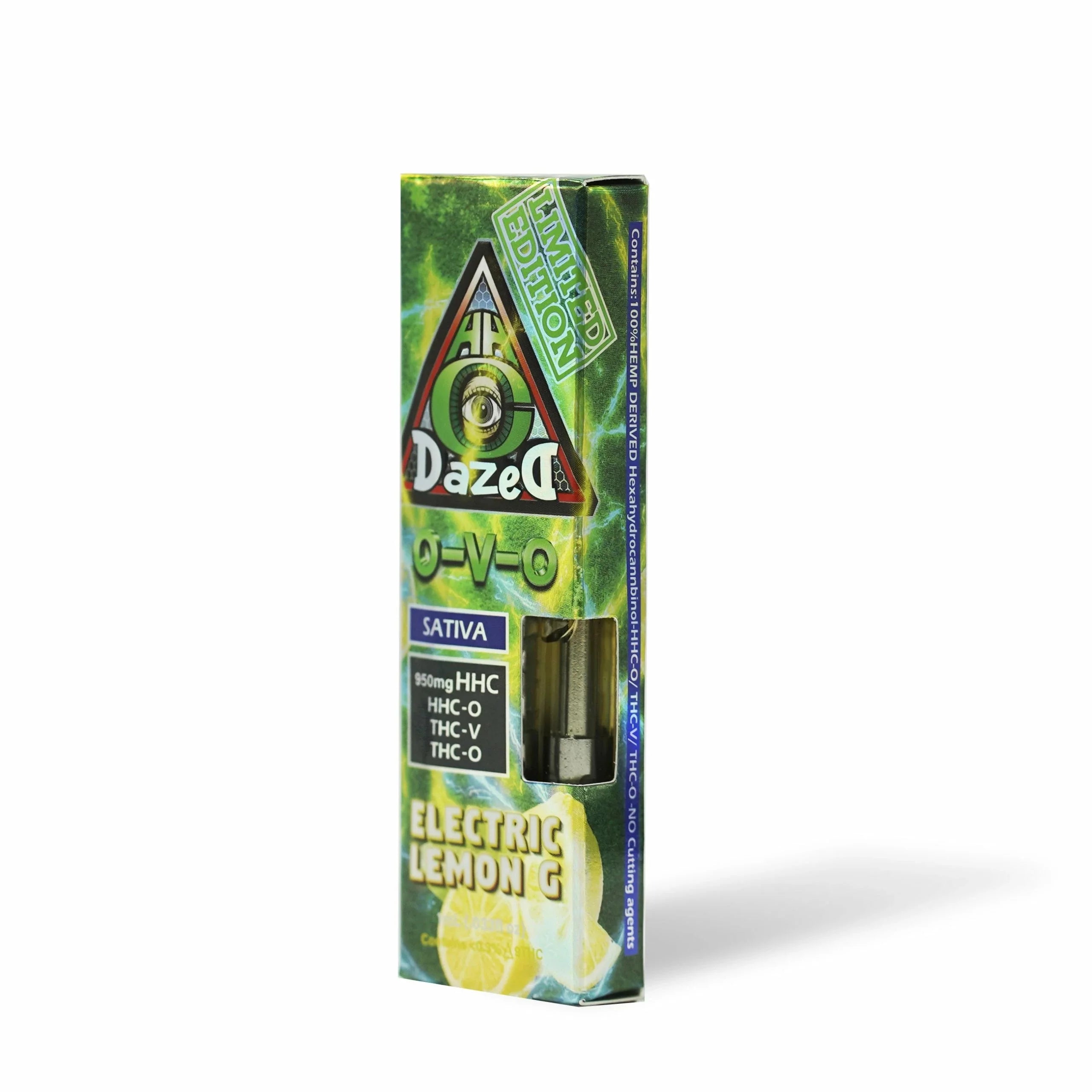 DazeD8 Electric Lemon G HHC-O + THCV + THC-O Cartridge (1g) Best Price