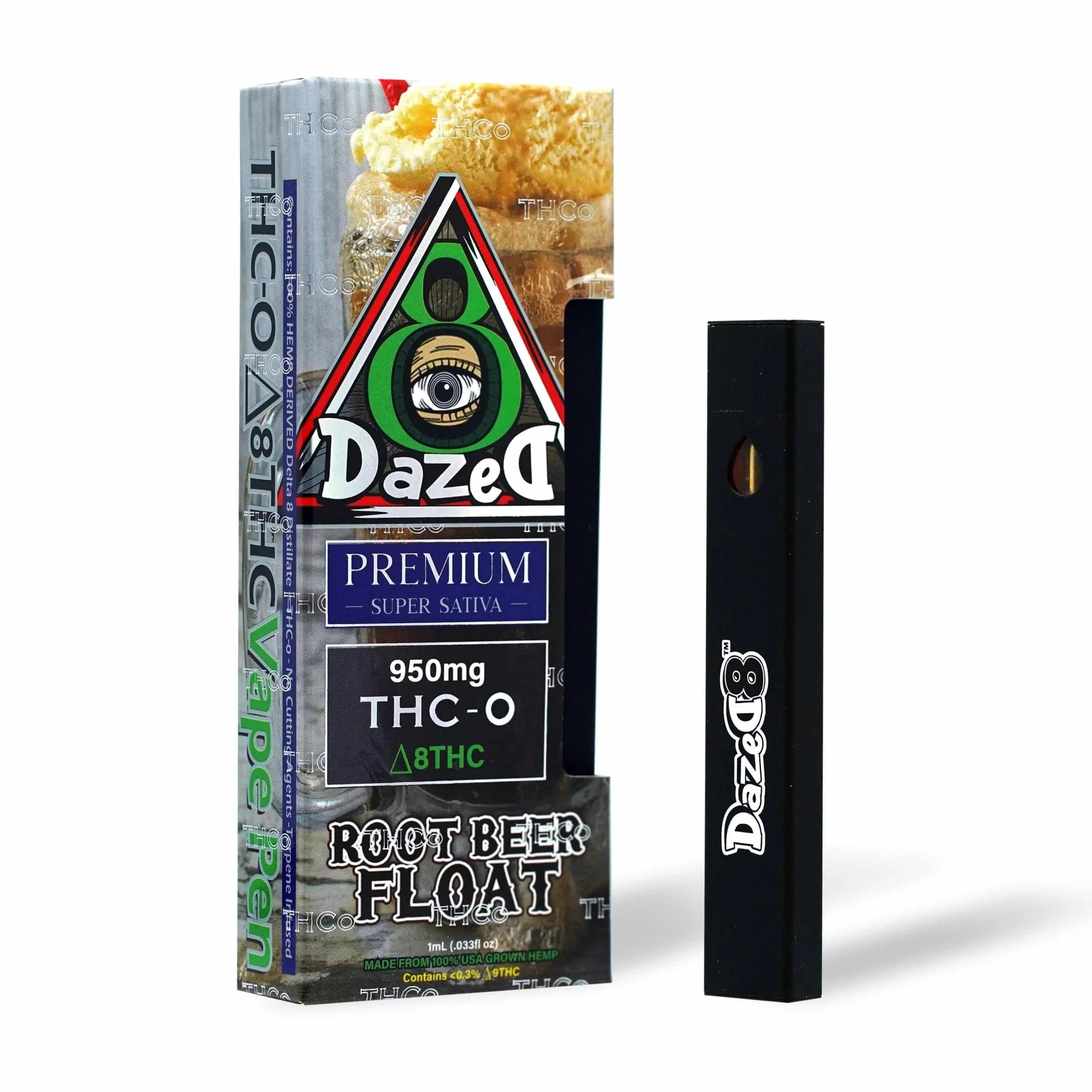DazeD8 Root Beer Float Delta 8 THC-O Disposable (1g) Best Price
