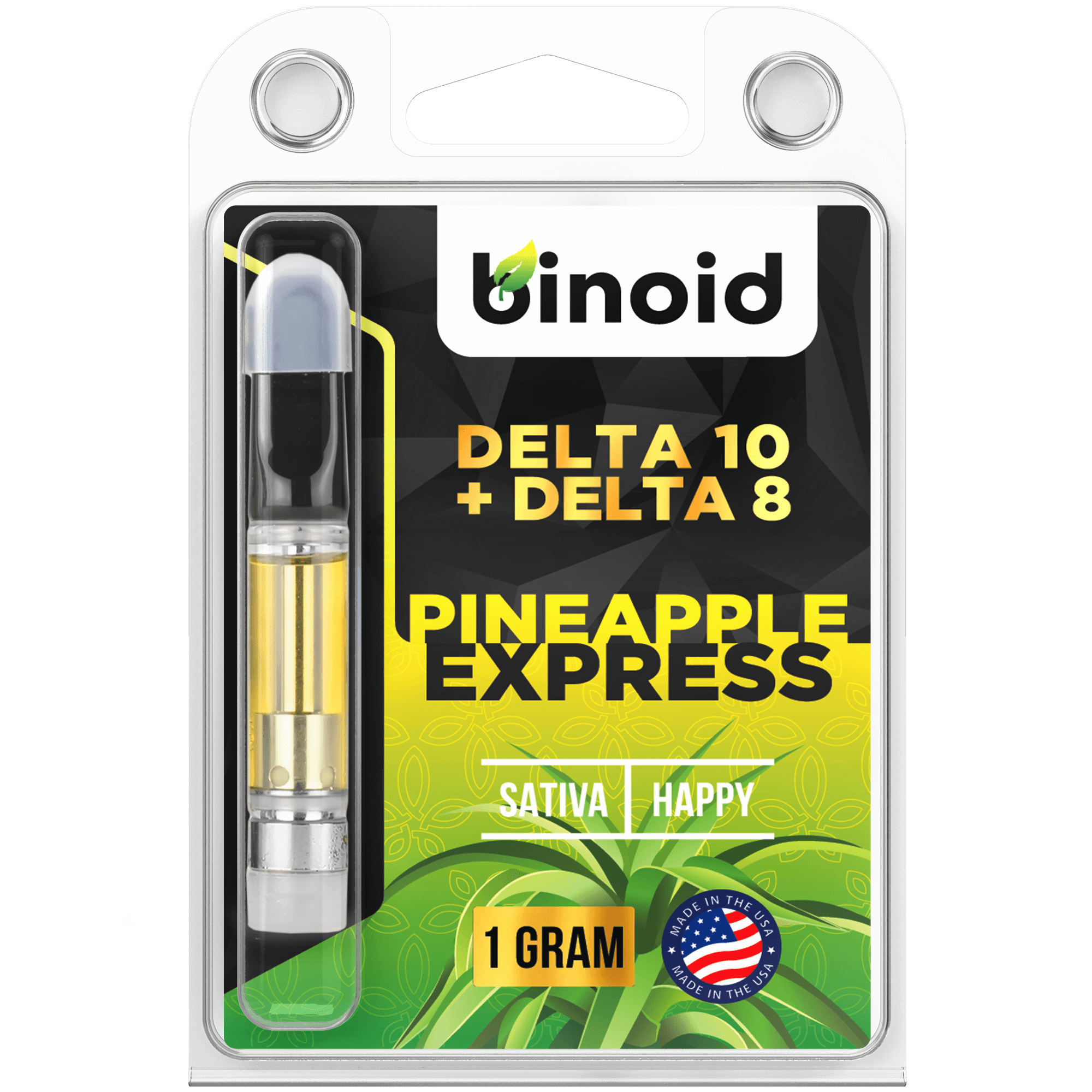 Binoid Delta 10 THC Vape Cartridge - Pineapple Express Best Price