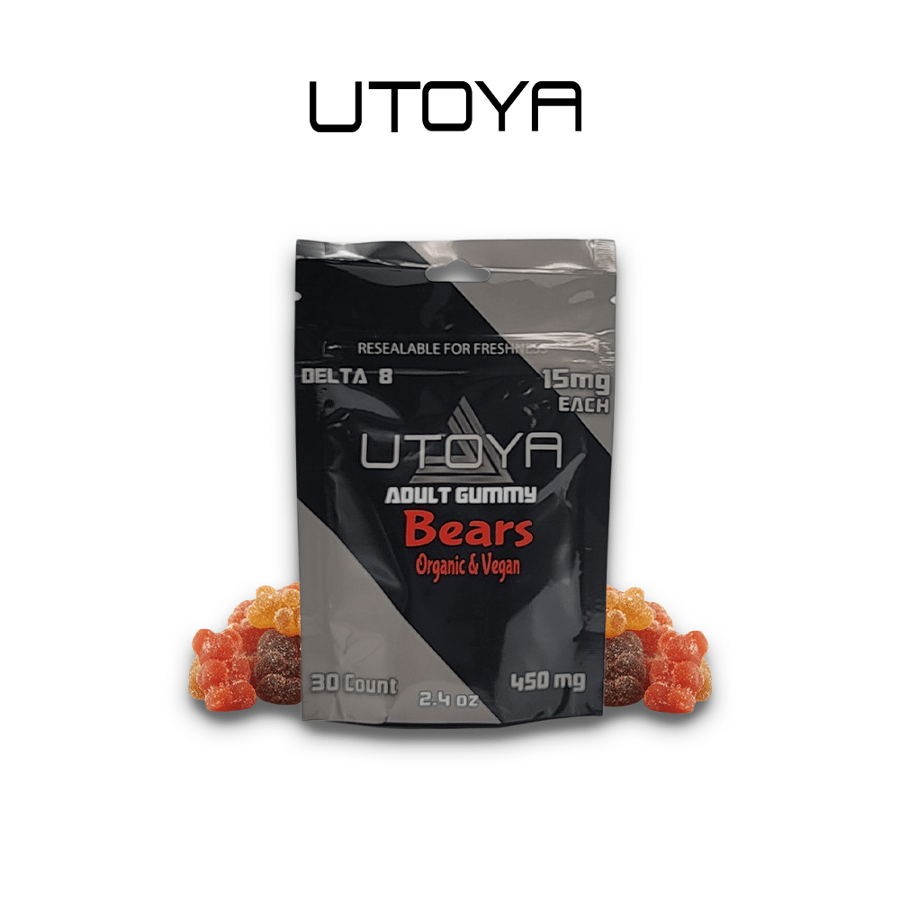 Utoya | Delta 8 THC Gummy Bears 450mg - 750mg Best Price