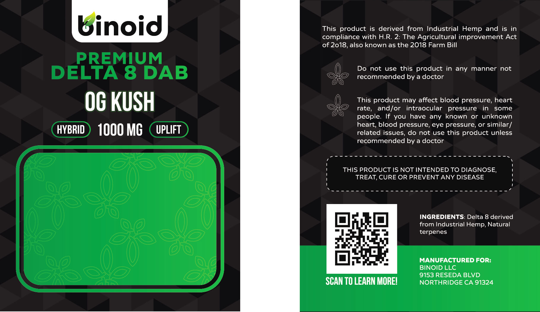 Binoid Delta 8 THC Wax Dabs Best Price