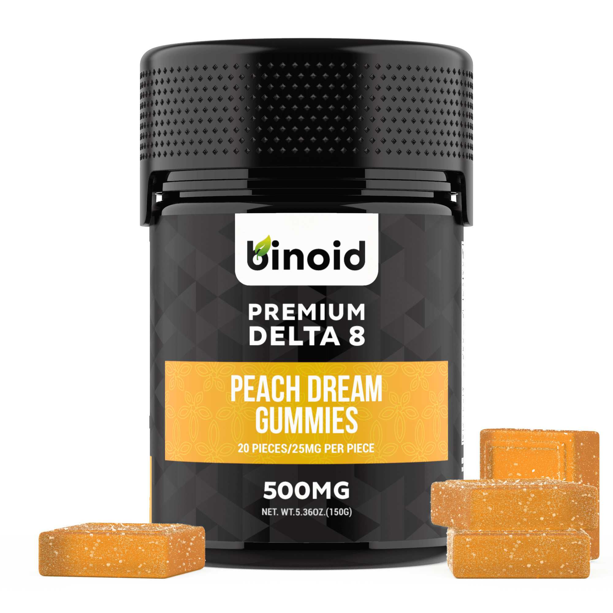 Binoid Delta 8 THC Gummies - Peach Dream Best Price