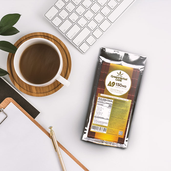 Green Herbal Care GHC Delta-9 THC Milk Chocolate Best Price